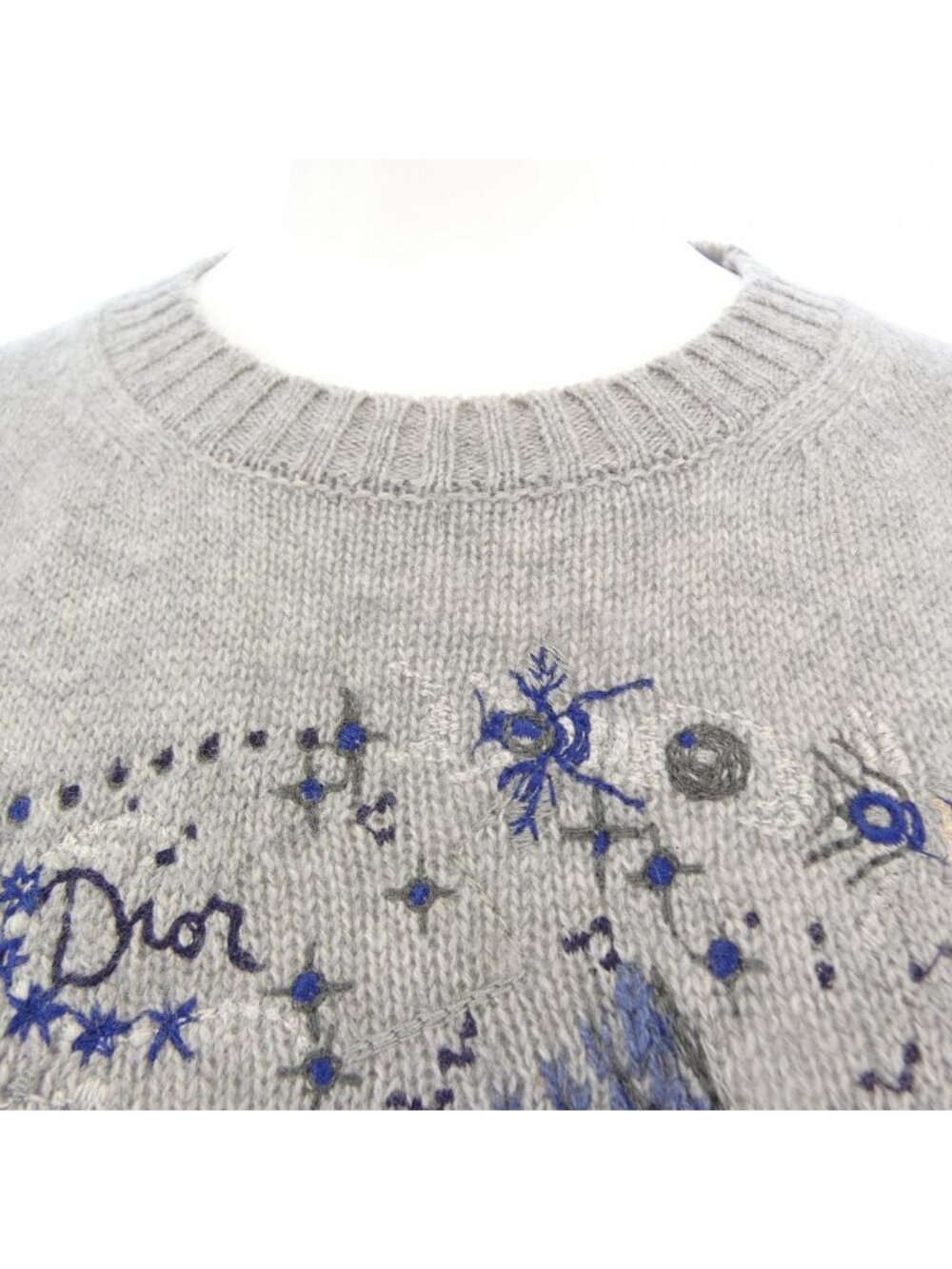 Dior Knit Sweater Gray - Picture 4 of 5